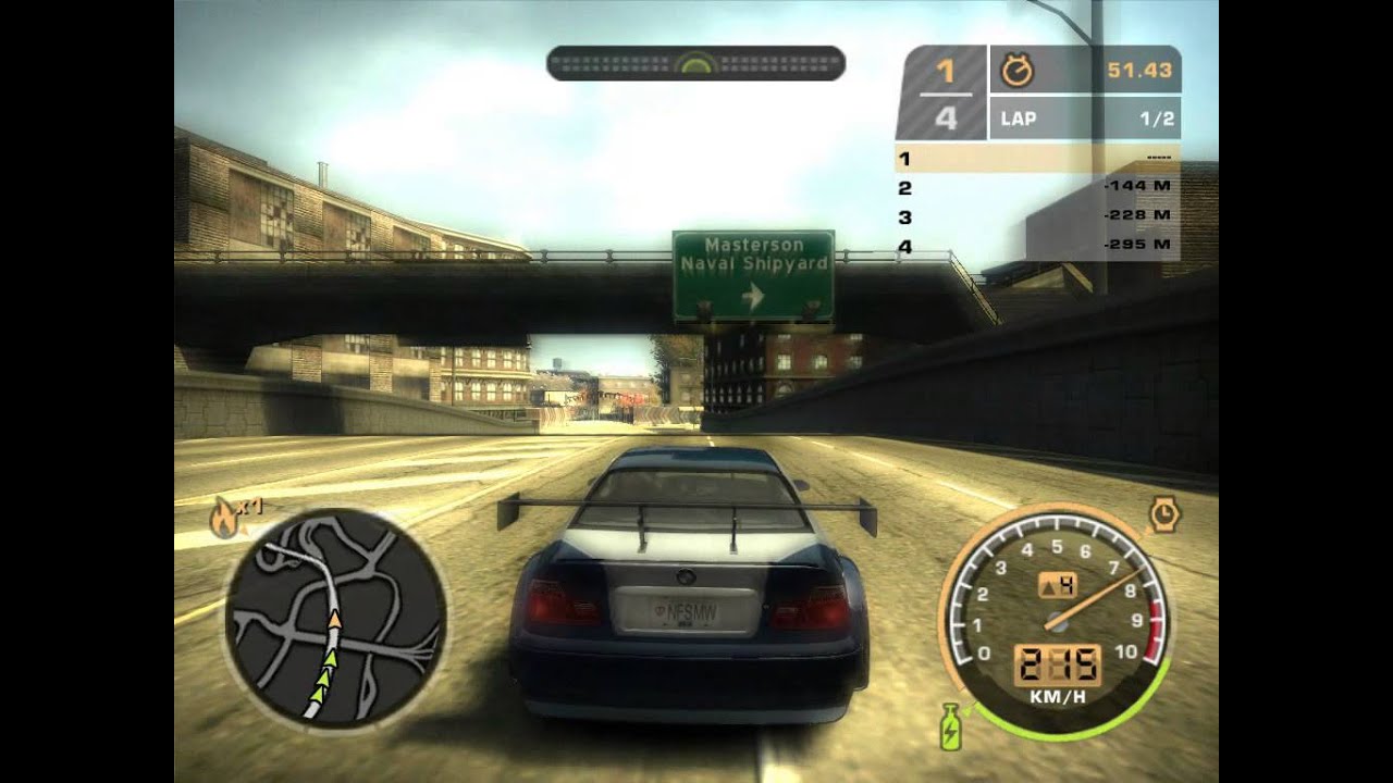 nfs most wanted pc 2005 game download